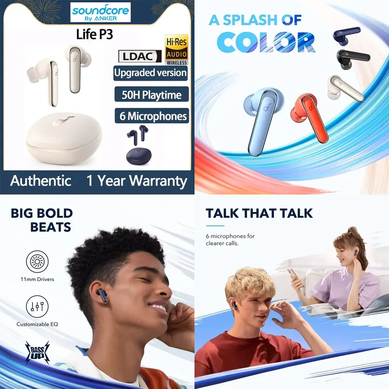 Wireless Earbuds Tws - Brand For by Anker Life P3