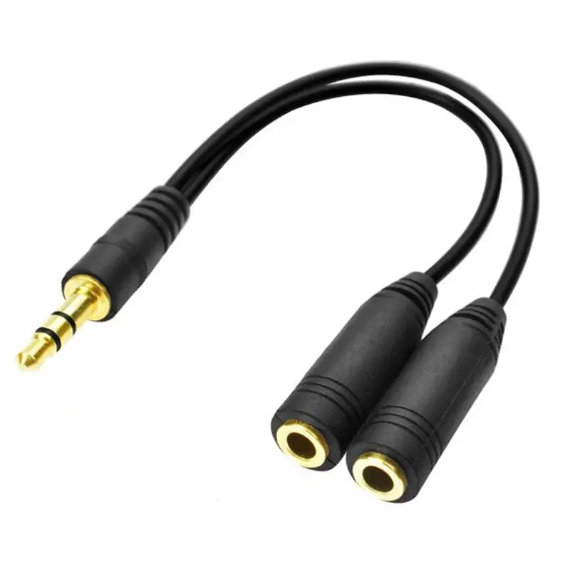 Headphone Splitter, 3.5mm Exte - Earphone Splitter Jack ulasan dan harga