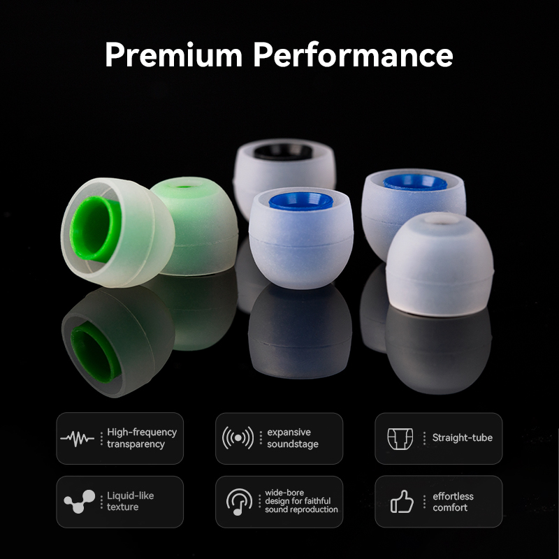 KBEAR 135 Silicone Eartips 3.9 - In Ear Monitor Iem ulasan dan harga