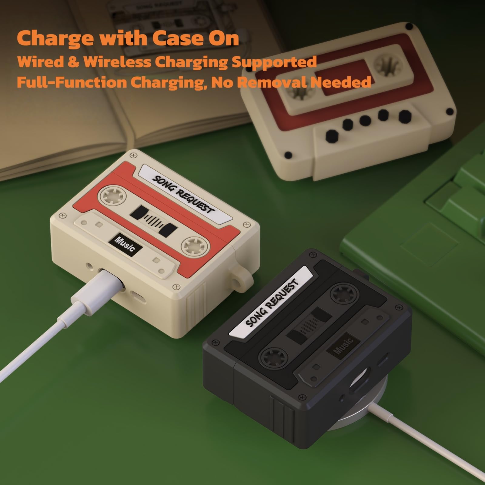Retro Cassette Case For AirPod - Anker Speaker Soundcore Boom 2 ulasan dan harga