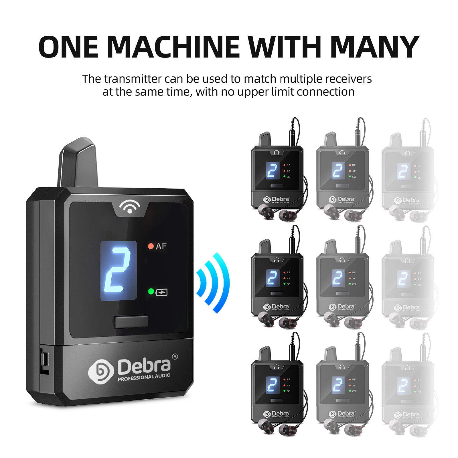 Debra UHF IEM Wireless In-Ear  - In Ear Monitor Iem ulasan dan harga