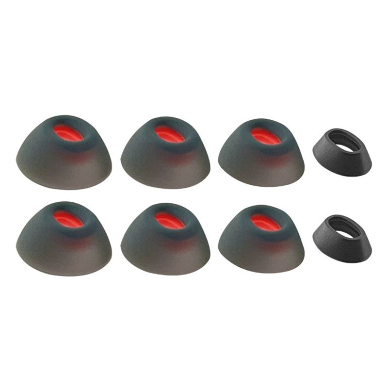 ABKQ-8Pcs Silicone Ear Tips Ea - Silicone Ear Tip Replacement ulasan dan harga